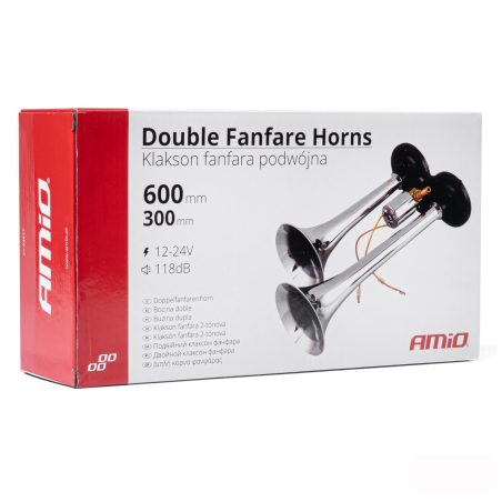 AMiO topelt pasunad 12–24 V 118 dB | HL Autoosad