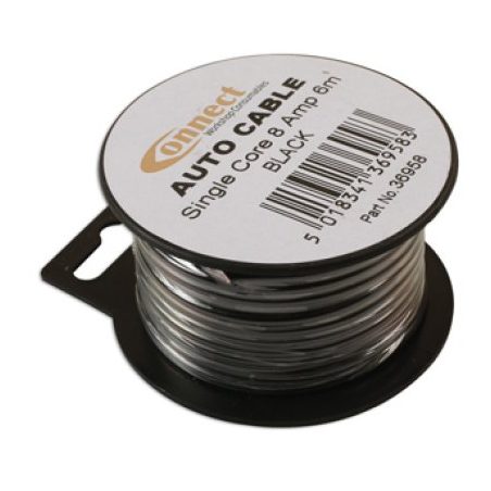 Laser Tools juhe 1 mm², 6 m, 8 A, must | HL Autoosad