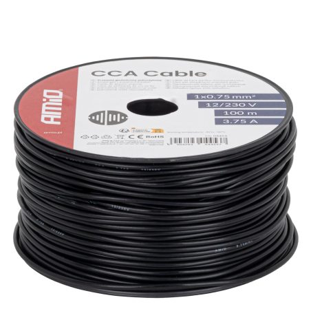 AMiO kaabel 1 x 0,75 mm² 100 m 3,75 A 12/230 V | HL Autoosad