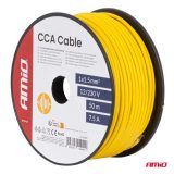 AMiO kaabel 1 x 1,5 mm² 50 m 7,5 A 12/230 V kollane | HL Autoosad