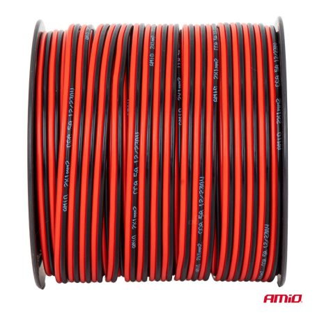 AMiO kõlarikaabel 2 x 1 mm² 100 m 5 A | HL Autoosad