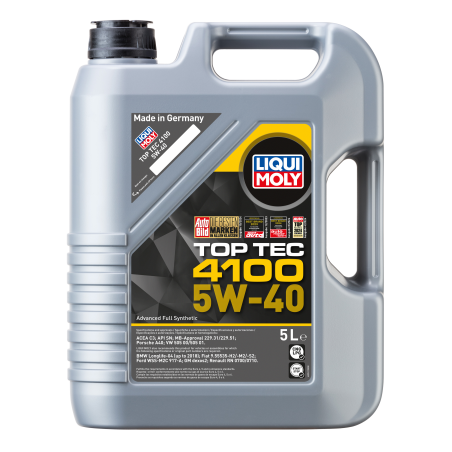 Liqui Moly Top Tec 4100 5W-40 mootoriõli C3 5 L | HL Autoosad
