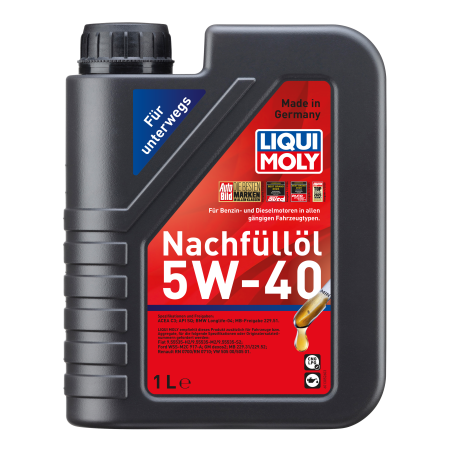 Liqui Moly pealevalamisõli 5W-40 1 L | HL Autoosad