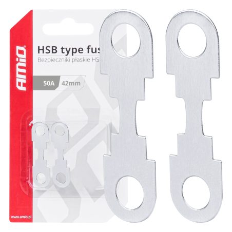 AMiO lehtkaitse HSB, 2 tk 42 x 12 mm 50 A | HL Autoosad