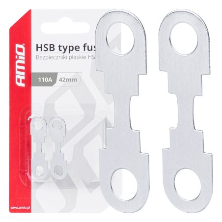 AMiO lehtkaitse HSB, 2 tk 42 x 12 mm 110 A | HL Autoosad
