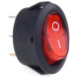 AMiO ellipsikujuline lüliti 12 V/230 V, punane | HL Autoosad