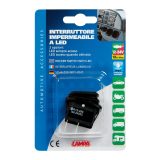 Lampa lüliti 12/24 V punane LED valgus | HL Autoosad