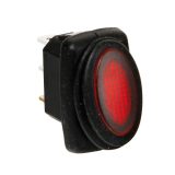 Lampa lüliti 12/24 V punane LED valgus | HL Autoosad