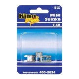 Autokaitse mini 7,5 A, 5 tk | HL Autoosad