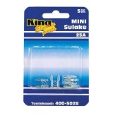 Autokaitse mini 25 A, 5 tk | HL Autoosad