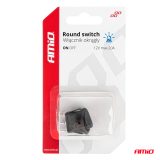AMiO lüliti ümar 12 V 20 A sinine LED | HL Autoosad