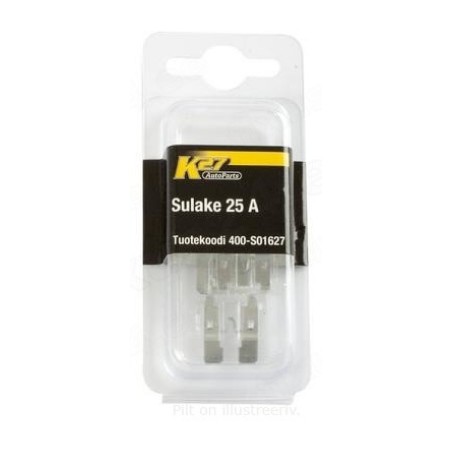 Kahvelkaitse 25 A, 5 tk, K27-BLIS | HL Autoosad