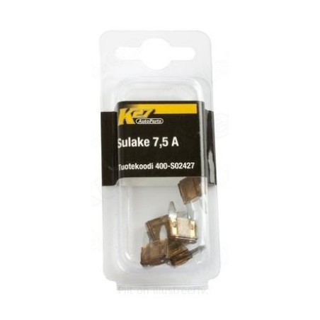 Kahvelkaitse Mini 7,5 A, 5 tk, K2 | HL Autoosad