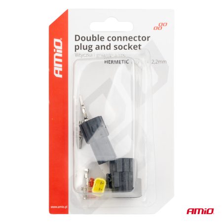 AMiO pistikute komplekt 2-pin 2,2 mm | HL Autoosad