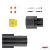 AMiO pistikute komplekt 2-pin 2,2 mm | HL Autoosad