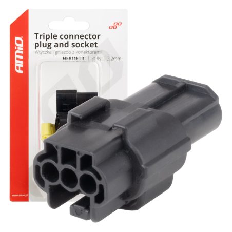 AMiO pistikute komplekt 3-pin 2,2 mm | HL Autoosad