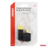 AMiO pistikute komplekt 4-pin 2,2 mm | HL Autoosad