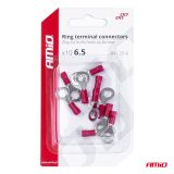 AMiO silmühendused, 10 tk, 1,25–6 mm², punane | HL Autoosad
