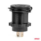 AMiO laadija 2xUSB sinine valgustus Quick 3.0 | HL Autoosad