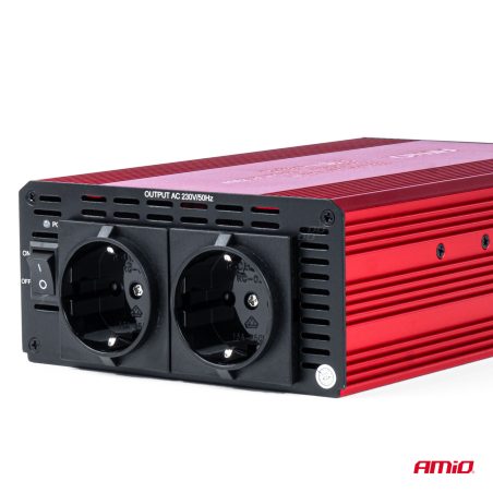 AMiO inverter 12/230 V 1000 W, 2 x 230 V | HL Autoosad