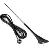 AMiO antenn 40 cm, must, 3 m juhe, M5 mm | HL Autoosad