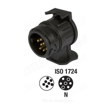 K27 haagise adapter 13-klemmine pistik + 7-klemmine | HL Autoosad