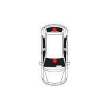 Lampa antenn akna äärele 12 V | HL Autoosad