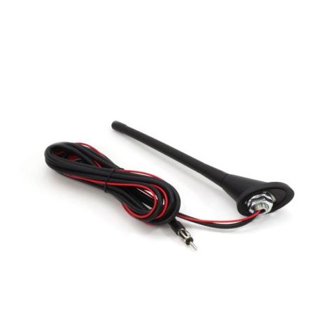 AMiO antenn võimendiga 18 cm, juhe 3 m | HL Autoosad