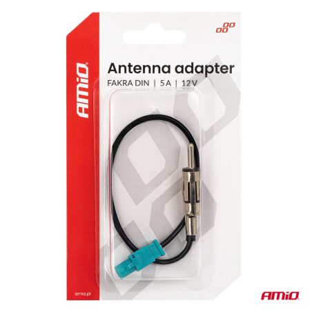 AMiO Fakra DIN antenniadapter 5 A 12 V | HL Autoosad