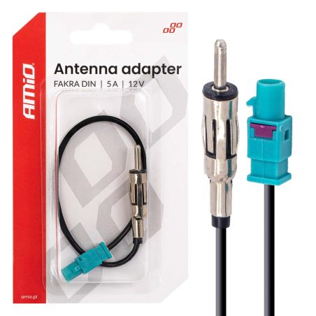 AMiO Fakra DIN antenniadapter 5 A 12 V | HL Autoosad