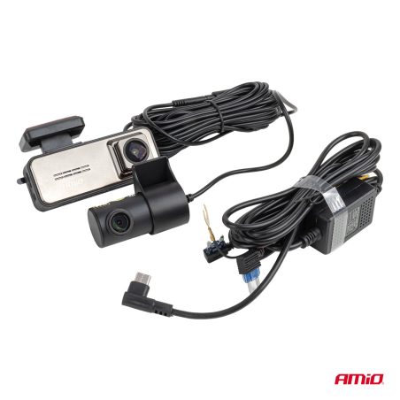 AMiO pardakaamera ees-taga 4K + 2K, WiFi, 512 GB | HL Autoosad