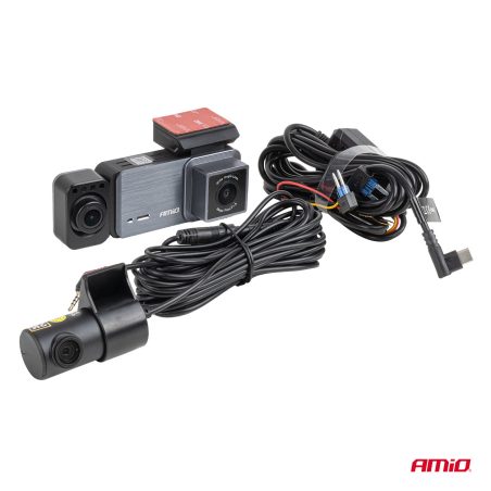 AMiO pardakaamera ees-taga 4K + 2K, WiFi, 512 GB WL | HL Autoosad