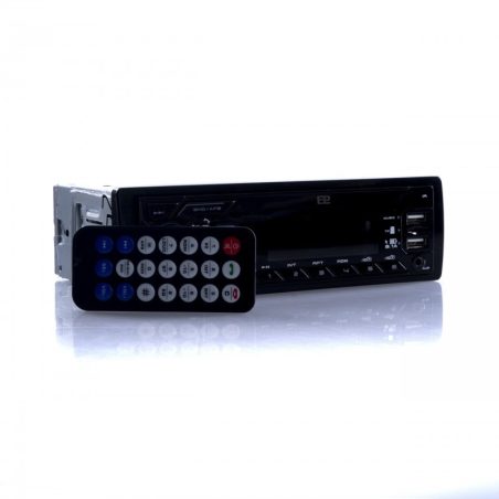 Einparts autoraadio 1-DIN, USB, microSD, sinine ekraan | HL Autoosad