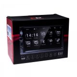Einparts autoraadio 7" ekraaniga, GPS, USB, microSD | HL Autoosad