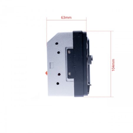 Einparts autoraadio 7" ekraaniga, GPS, USB, microSD | HL Autoosad