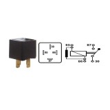 Autoelettric relee 12 V 30 A, 4-klemmiline, vasak | HL Autoosad