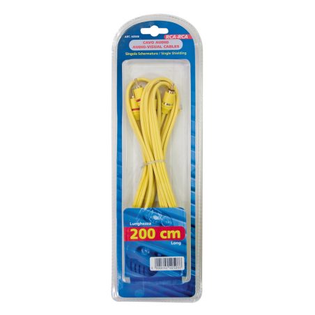 Lampa audio kaablid 2 m RCA-RCA | HL Autoosad