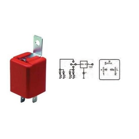 Autoelettric suunarelee LED 12 V 3-kl DIN 3 | HL Autoosad