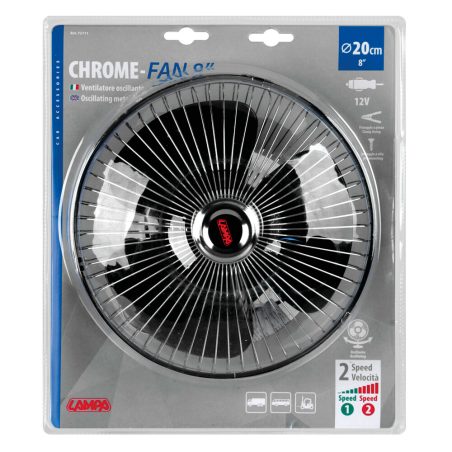 Lampa ventilaator 12 V, 8", 16 W, lüliti | HL Autoosad