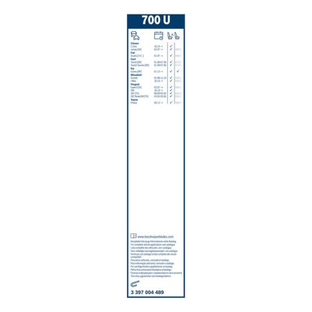 Bosch Twin 700U raamiga klaasipuhastaja 700 mm
