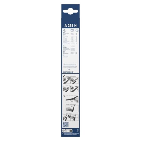 Bosch Aerotwin Rear A281H raamita tagaklaasi klaasipuhastaja 280 mm