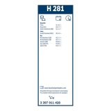 Bosch Rear H281 tagaklaasi klaasipuhastaja 280 mm