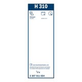 Bosch Rear H310 raamiga tagaklaasi klaasipuhastaja 300 mm
