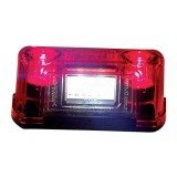 Strands numbrituli 4-LED 12–24 V, punane | HL Autoosad