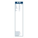 Bosch Twin N91 raamiga klaasipuhastaja 900 mm