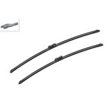Bosch Aerotwin A009S raamita klaasipuhastajad 750/700 mm komplekt