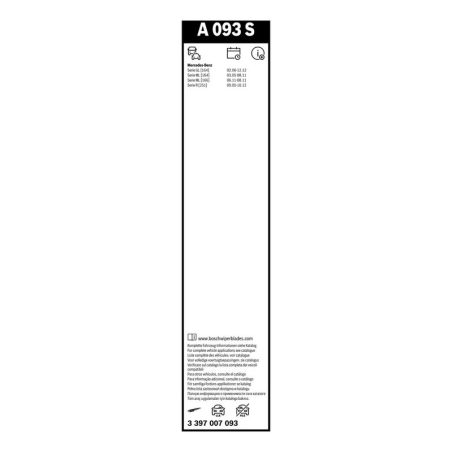 Bosch Aerotwin A093S raamita klaasipuhastajad 700/530 mm komplekt