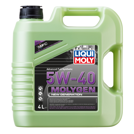 Liqui Moly Molygen NG 5W-40 mootoriõli 4 L | HL Autoosad