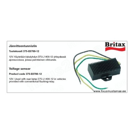 Britax pingeandur LED-tulele, 12 V | HL Autoosad