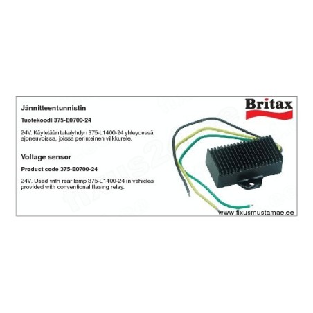 Britax pingeandur LED-tulele 24 V | HL Autoosad